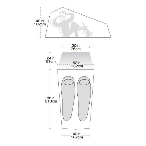 ビッグアグネス BIG AGNES フライクリーク 2 LX テント 2人用
