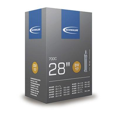 シュワルベ SCHWALBE TU 7DV 20x1.50-2.50 チューブ 交換 予備 自転車用 SW-10415611 | SCHWALBE | 01