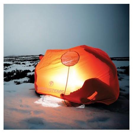 ライフシステムズ LIFESYSTEMS サバイバルシェルター4 オレンジ 緊急用