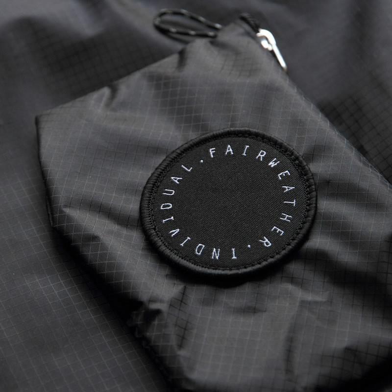 フェアウェザー FAIRWEATHER packable sacoche black パッカブル
