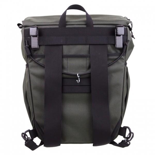 フェアウェザー FAIRWEATHER flap top pannier olive フラップ