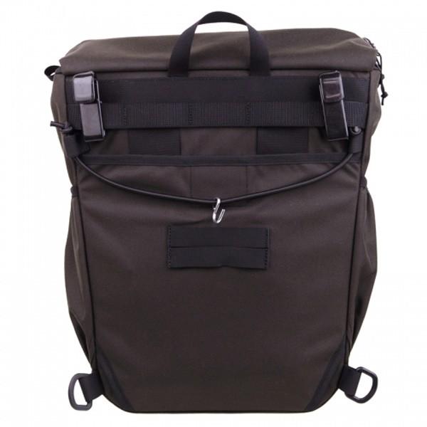 フェアウェザー FAIRWEATHER flap top pannier brown フラップトップ