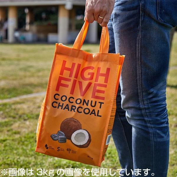 あすつく対応 ハイファイブ High Five Coconut Charcoal Briquettes 10kg｜vic2｜02