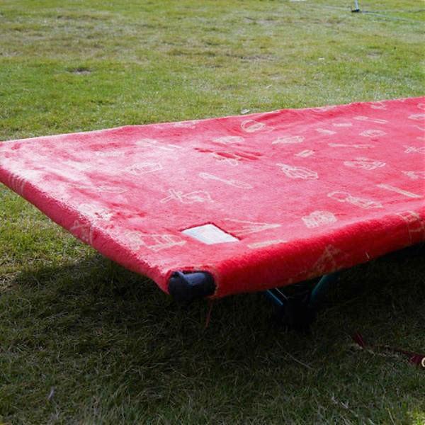 オレゴニアンキャンパー Oregonian Camper Fire Proof マイクロフリース コット カバー ギア レッド | Oregonian Camper | 02