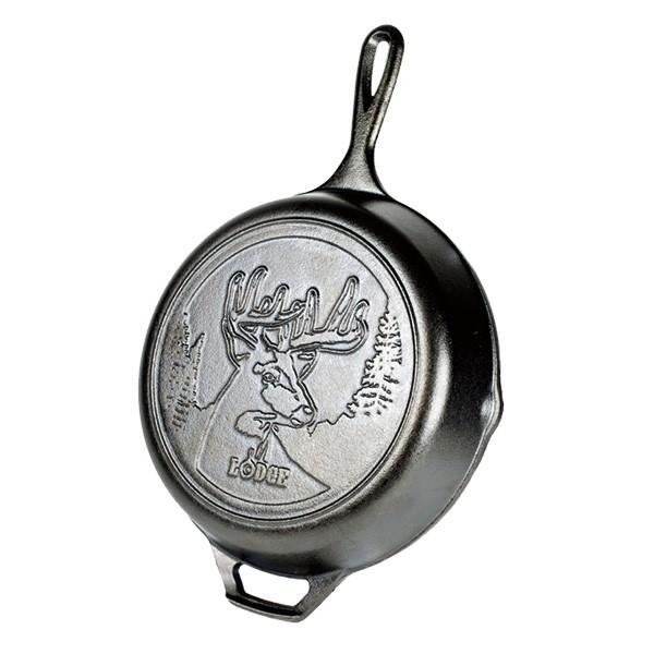 ロッジ LODGE スキレット 10 1/4 Deer Logo L8SKWLDR | LODGE