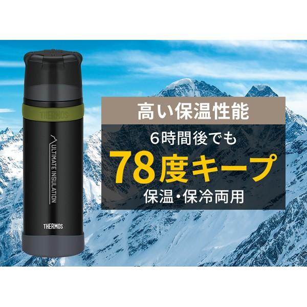 サーモス THERMOS 山専ステンレスボトル 750ml マットブラック｜vic2｜02