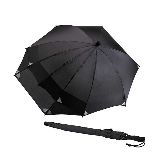 タグ付 】イヴ・サンローラン 長傘 ゴールド カバー付 ロゴ織 日本製