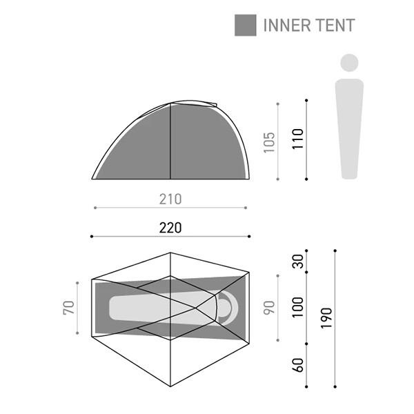 ムラコ MURACO Rapide X1 1P Grey | muraco | 07