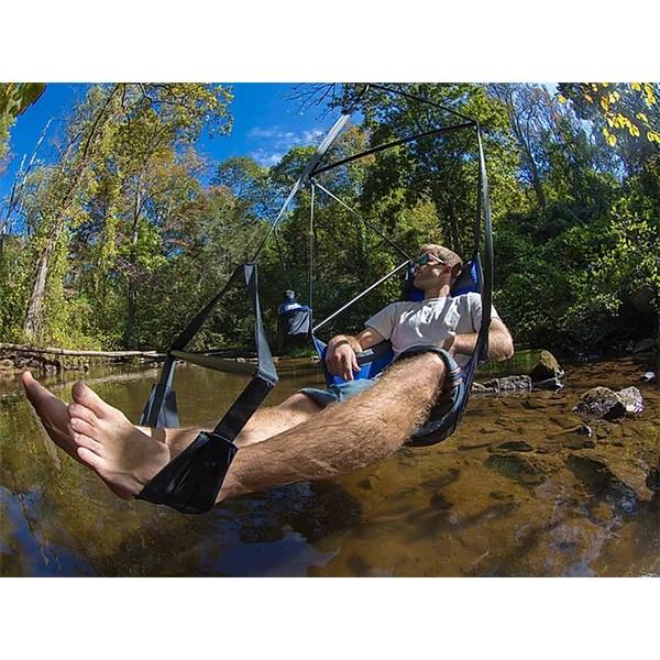 イノー eno Lounger Hanging Chair Lime/Charcoal | Eagles Nest Outfitters | 05