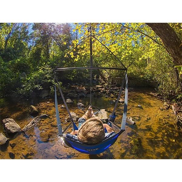 イノー eno Lounger Hanging Chair Lime/Charcoal | Eagles Nest Outfitters | 07