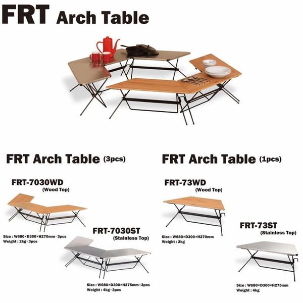 58%OFFセール ハングアウト Hang Out FRT Arch Table Single Wood Top SALE | Hang Out（アウトドア） | 02
