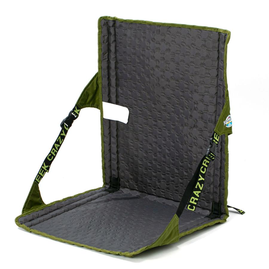 【美品】クレイジークリークHEX2.0 ロングバックチェア オリーブ Crazy Creek（クレイジークリーク） Crazy Creek HEX2.0 ロングバック