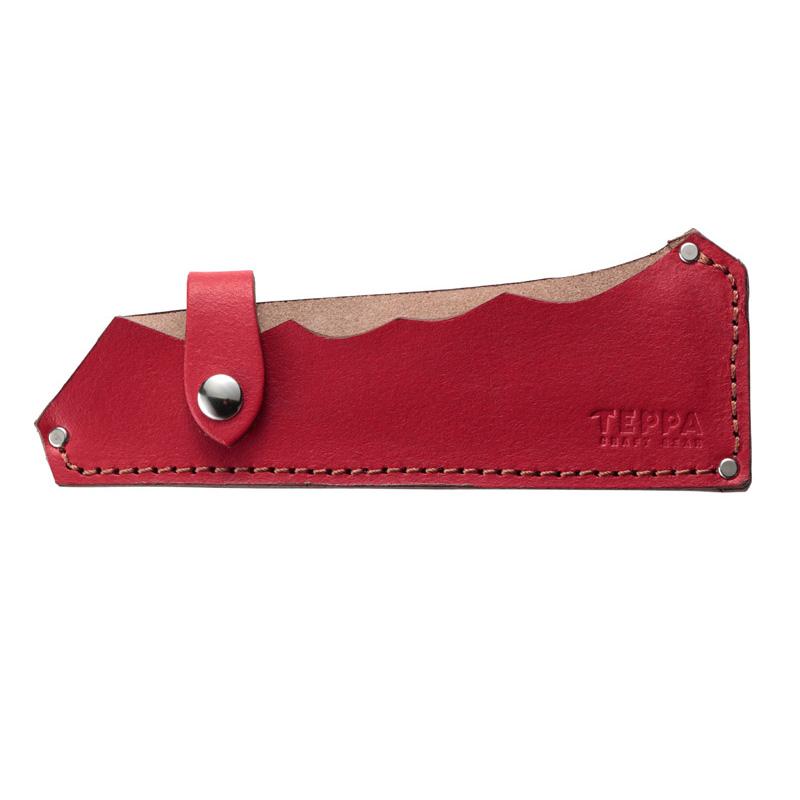 テッパ TEPPA 焚火鉈 粟 専用革ケース レッド 14019 | 