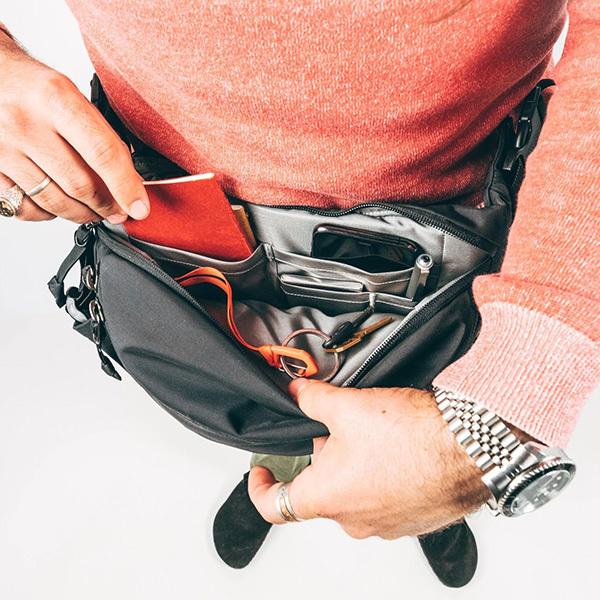 エバーグッズ MHP3.5 オレンジ 当日出荷可] EVERGOODS MHP3.5 - Mountain Hip Pack 3.5L Burnt Orange