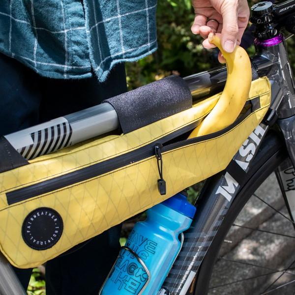 フェアウェザー FAIRWEATHER frame bag x-pac/banana : vic2 フェアウェザー FAIRWEATHER frame bag x-pac/banana : vic2