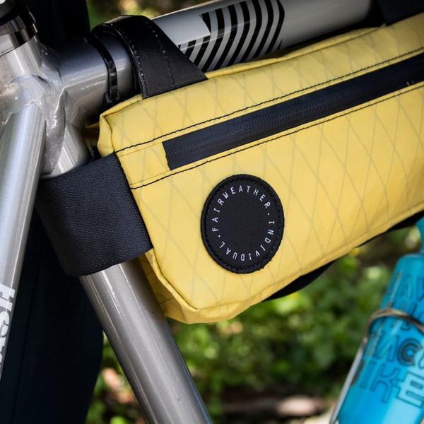 フェアウェザー FAIRWEATHER frame bag x-pac/banana : vic2 フェアウェザー FAIRWEATHER frame bag x-pac/banana : vic2