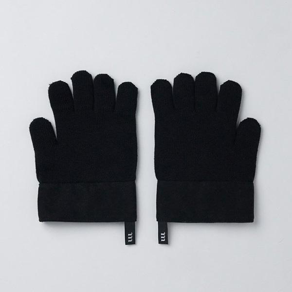 ムラコ MURACO Double Knit Gloves Black MST3210010309 | muraco