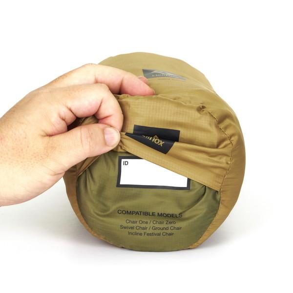 ヘリノックス フィールドカバーチェアワン用 コヨーテタン×オリーブ　中古美品 ヘリノックス フィールドカバーチェアワン用 コヨーテタン