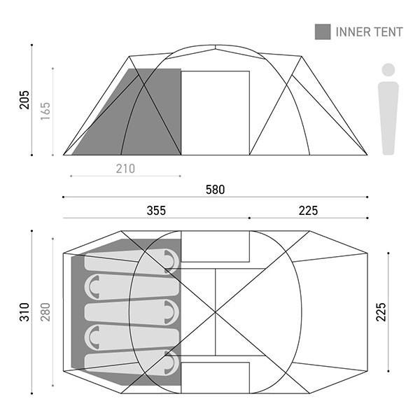 ムラコ MURACO ZIZ TENT SHELTER ROCK GREY MTE2220030209 | muraco | 07