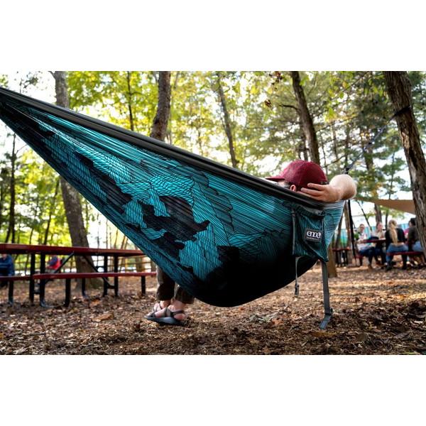 Eagles Nest Outfitters Doublenest Hammock (arancione/grigio