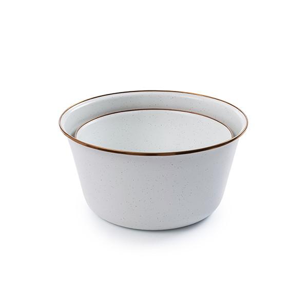 ベアーボーンズリビング Barebones Living エナメルミキシングボウルセット エッグシェル 20235032010000 | BAREBONES | 02