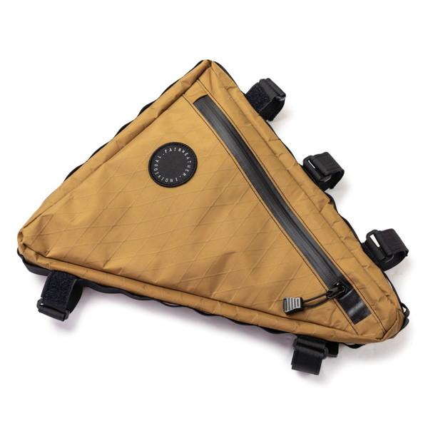 FAIRWEATHER coyote x-pac フェアウェザー フレームバッグ フェアウェザー FAIRWEATHER frame bag ADV x-pac/coyote Mサイズ
