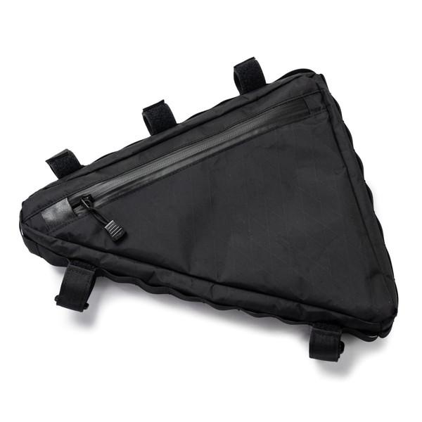 フェアウェザー FAIRWEATHER frame bag ADV x-pac/black Sサイズ｜vic2｜02