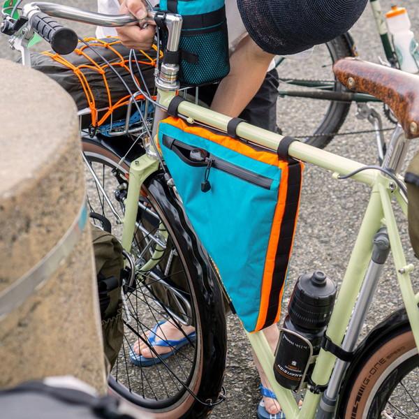 フェアウェザー FAIRWEATHER frame bag ADV x-pac/black Sサイズ フェアウェザー FAIRWEATHER frame bag ADV x-pac/black Sサイズ