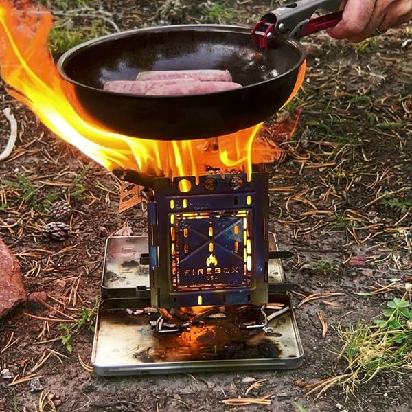 ファイアーボックス FIREBOX フリースタイルストーブ ステンレス FB-FKSの画像