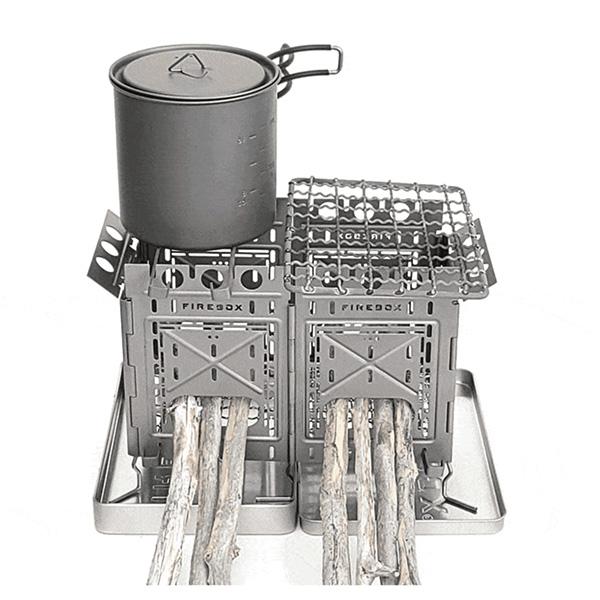 ファイアーボックス FIREBOX エブリシングキット チタン FB-EKT | FIREBOX | 01