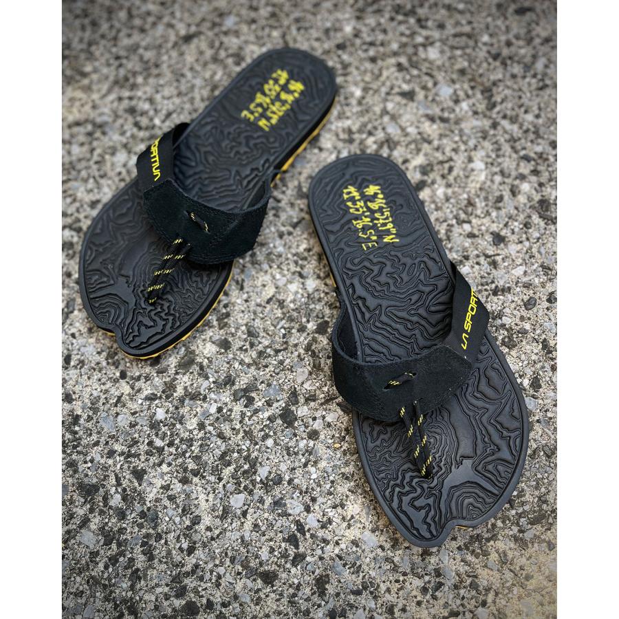 LA SPORTIVA ラ・スポルティバ Jandal Black/Yellow 27P999100 LA SPORTIVA ラ・スポルティバ Jandal Black/Yellow 27P999100