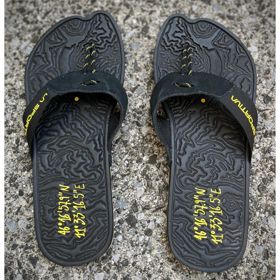 LA SPORTIVA ラ・スポルティバ Jandal Black/Yellow 27P999100 LA SPORTIVA ラ・スポルティバ Jandal Black/Yellow 27P999100