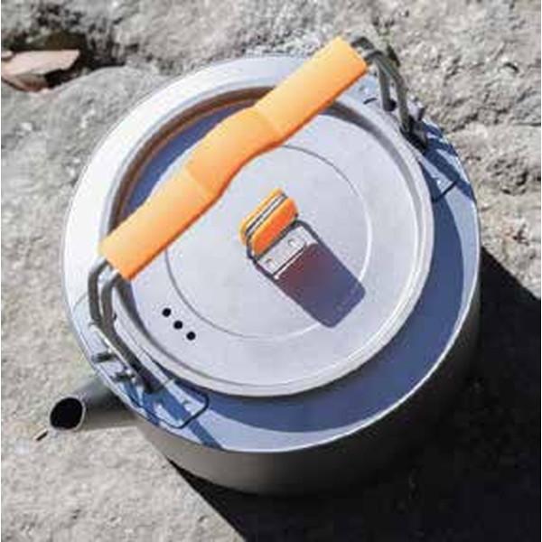 あすつく対応 30%OFFセール アウトドアセレクション Outdoor Selection Titanium Kettle 1000ml OS-TKL SALEの画像