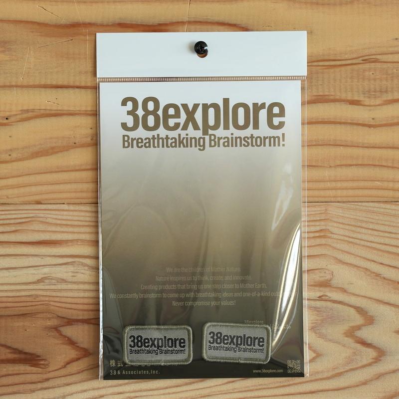 あすつく対応 ミヤエクスプローラー 38explore Patch38 SMALL CB 2枚セット |  | 01