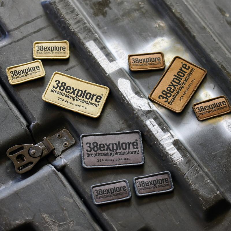 あすつく対応 ミヤエクスプローラー 38explore Patch38 SMALL CB 2枚セット |  | 03