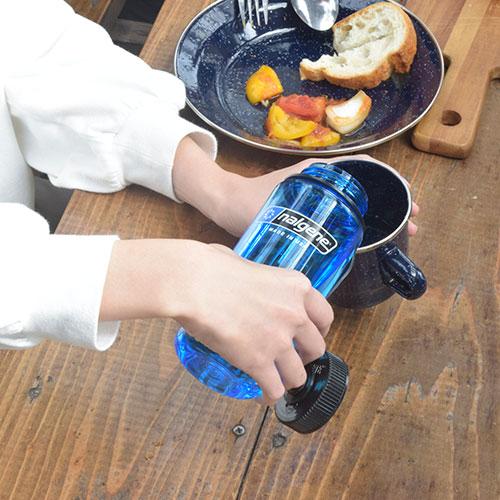 ナルゲン NALGENE 広口0.5L Tritan Renew スレートブルー 91602 | NALGENE | 01