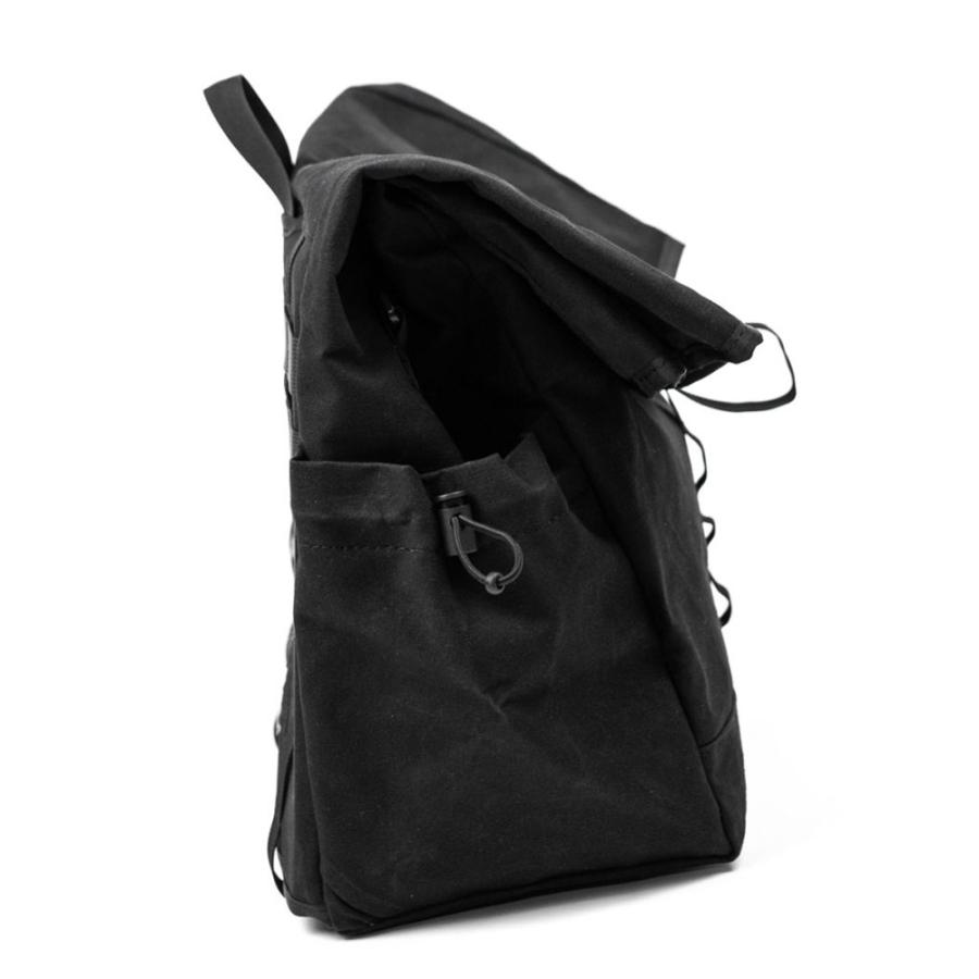 bag for brompton black FAIRWEATHERバッグ FAIRWEATHER front bag for brompton フレームあり wax black