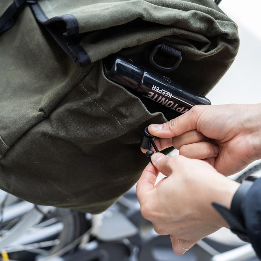 フェアウェザー FAIRWEATHER front bag for brompton フレームあり wax