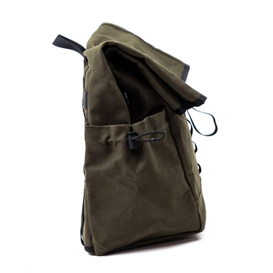 フェアウェザー FAIRWEATHER front bag for brompton フレームなし wax