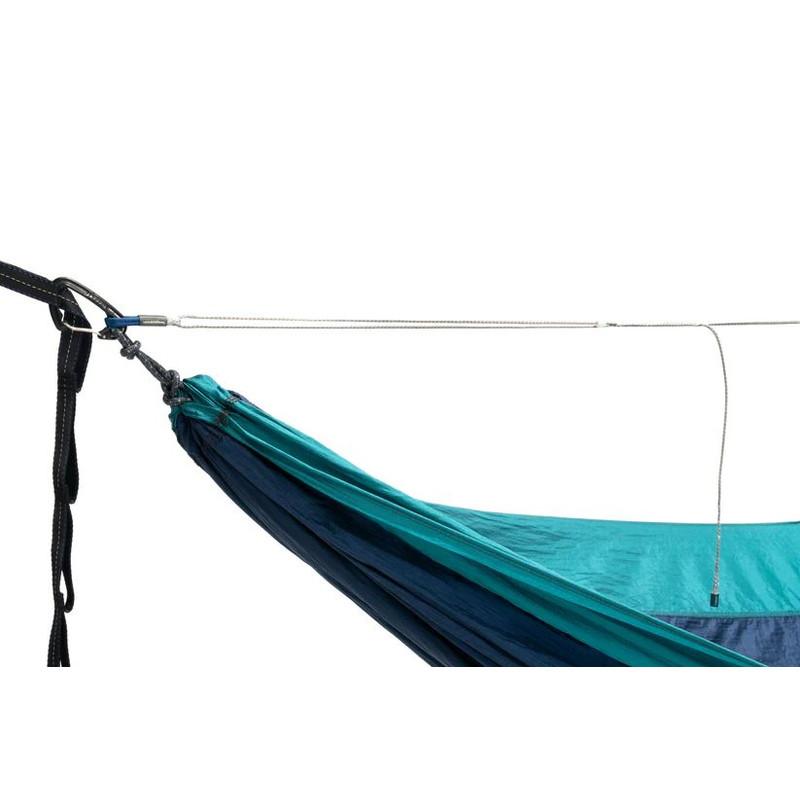 Hamac ENO Microtune Structural Ridgeline – Saphir/gris, Camping Voyage