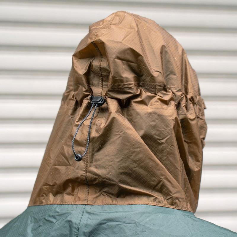 あすつく対応 フェアウェザー FAIRWEATHER packable rain poncho green/coyote Lサイズ パッカブルレインポンチョ |  | 04