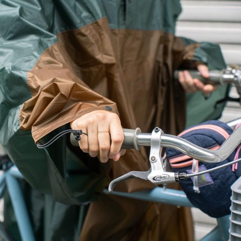 あすつく対応 フェアウェザー FAIRWEATHER packable rain poncho green/coyote Lサイズ パッカブルレインポンチョ |  | 06