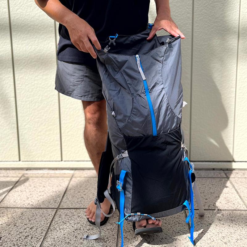 ゴッサマーギア Gossamer Gear Loris Grey GSCU0058-014 ロリス グレー