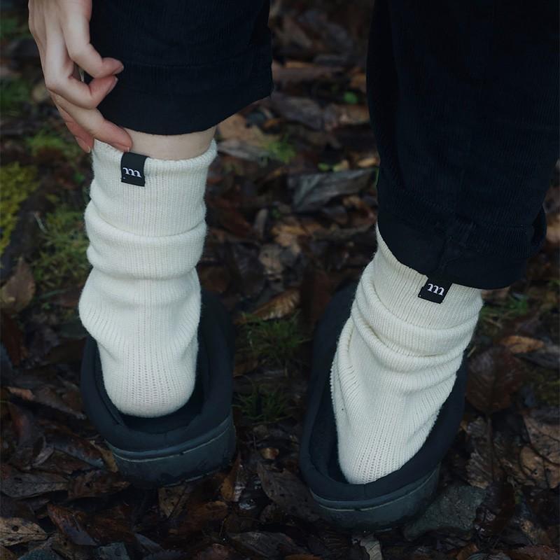 ムラコ MURACO muraco × MARCOMONDE WOOL SLEEP SOCKS WHITE MSL9233010109 |  | 07