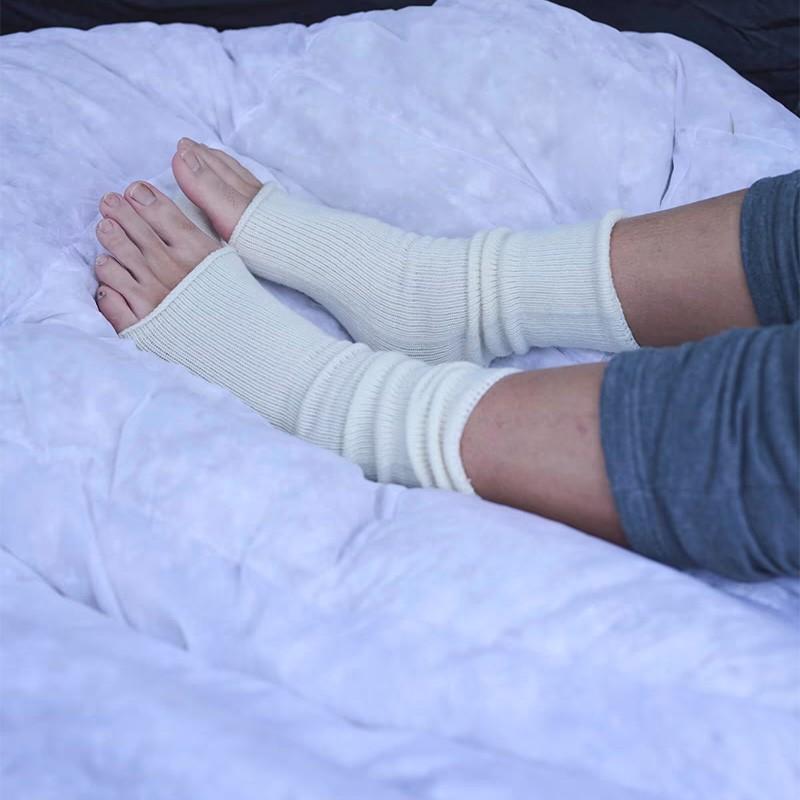 ムラコ MURACO muraco × MARCOMONDE WOOL SLEEP SOCKS WHITE MSL9233010109 |  | 09