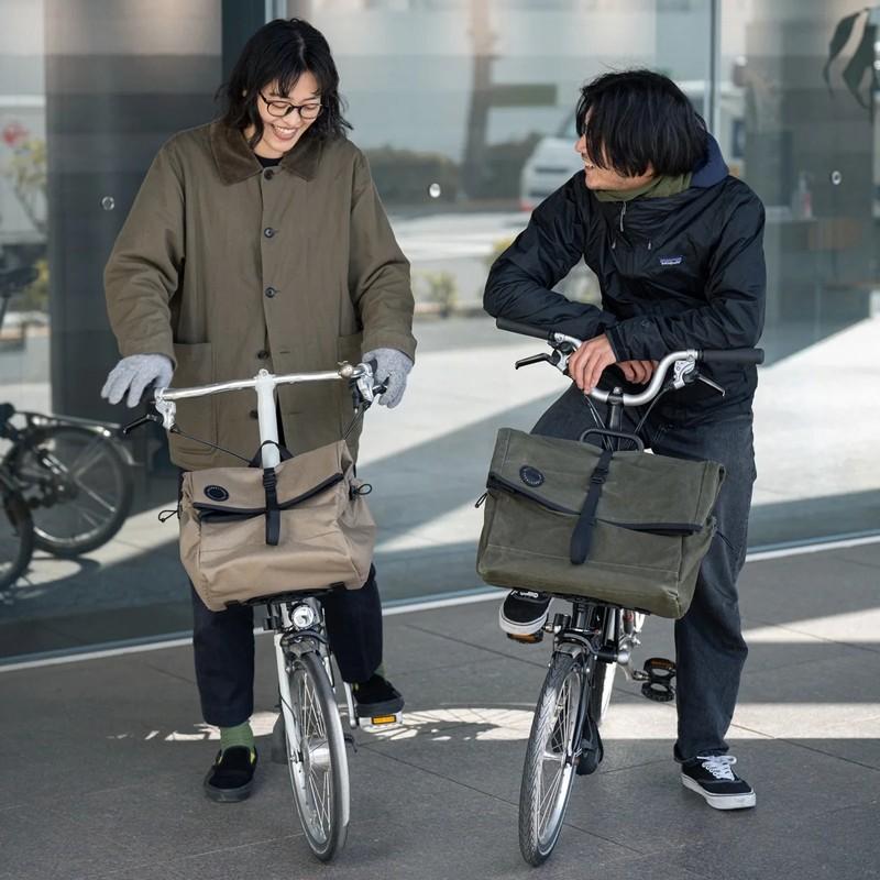 フェアウェザー FAIRWEATHER brompton bag mini フレームあり black｜vic2｜04