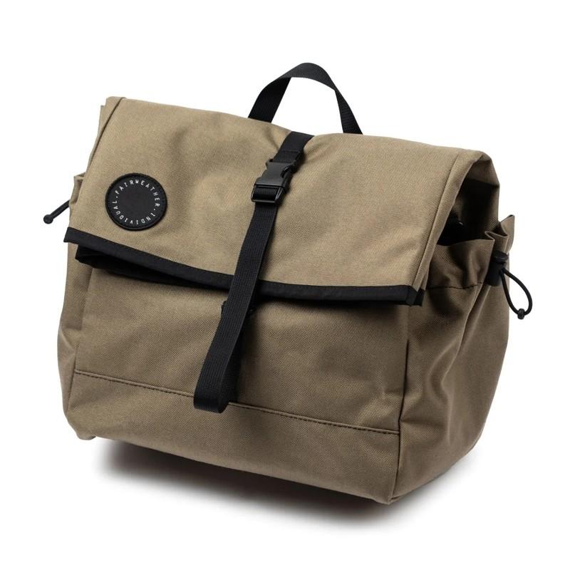 フェアウェザー FAIRWEATHER brompton bag mini フレームなし beige
