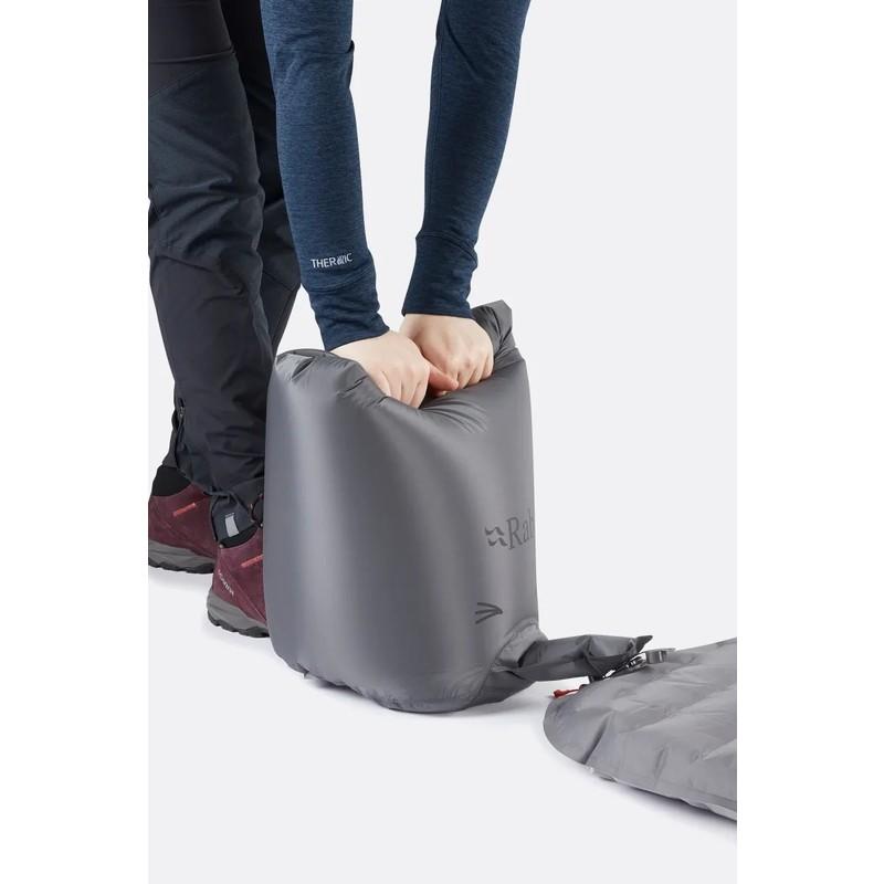 Rab ラブ Ultrasphere 1.5 エアマット ラブ Rab Ultrasphere 1.5 Dark Pewter Regular QMA-07 : vic2