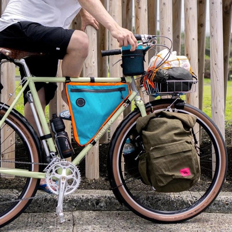 フェアウェザー FAIRWEATHER frame bag ADV x-pac/gray Sサイズ FW0329