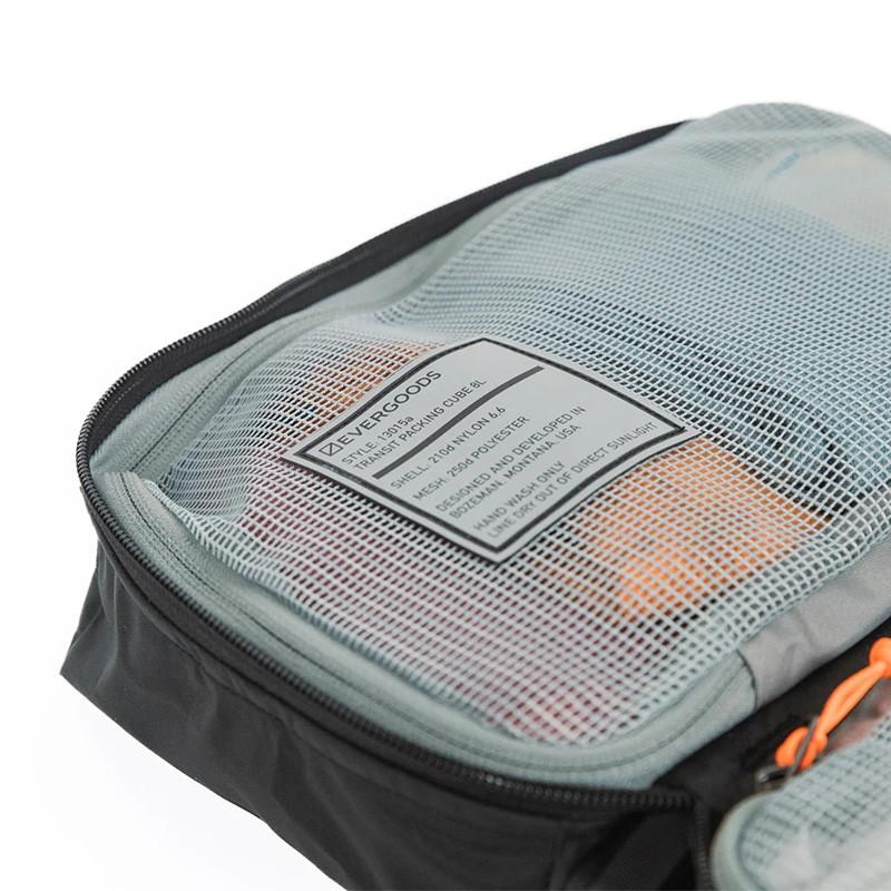 エバーグッズ EVERGOODS TPC8 - Transit Packing Cube 8L Black eg13015a｜vic2｜06